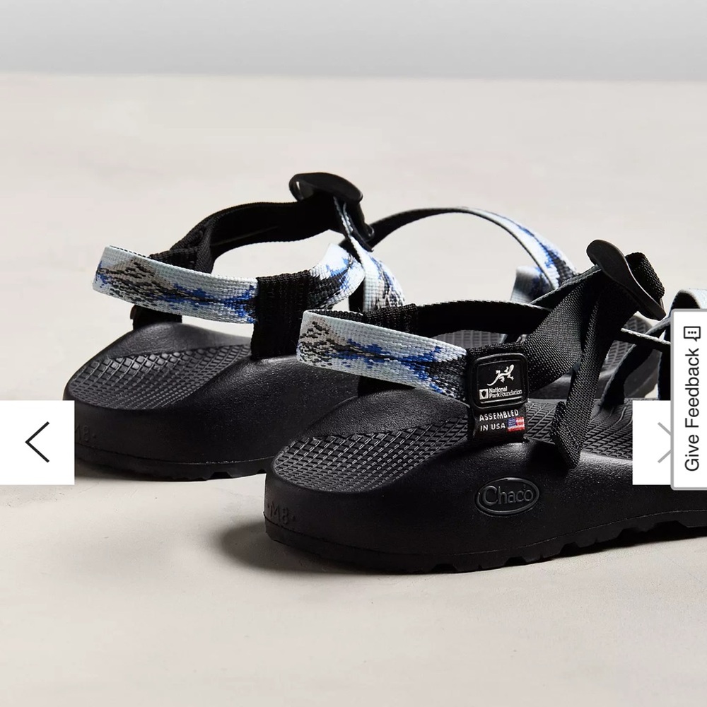 Chaco Z/1 National Parks Foundation Glacier Sandals Mens NWOT Sold Out Online 9